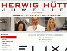 Tablet Screenshot of juwelier-huettl.at
